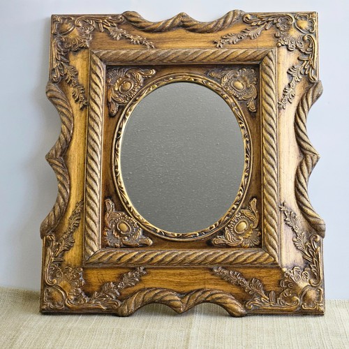Ornate baroque wall mirror - ornate,
